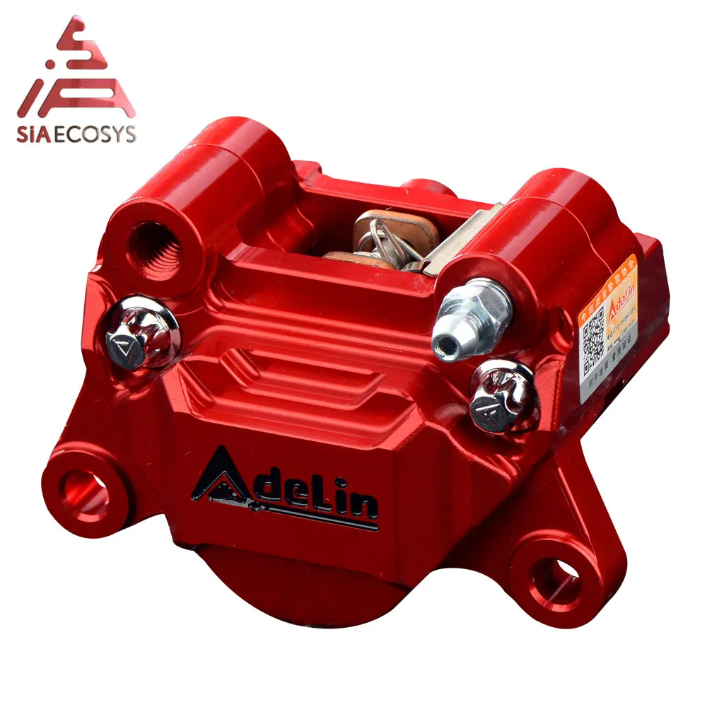 Adelin ADL-28 Motorcycle Accessories Hydraulic Brake Calipers Universal 2 pistons CNC Aluminum alloy brake calipers | Автомобили и