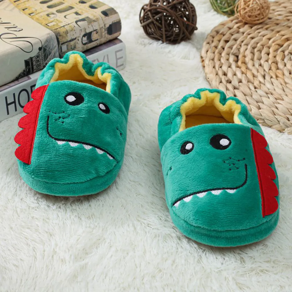 

LONSANT Children Baby Girl Boy Shoes First Walker Slipper Shoes Baby Cartoon Newborn Baby Girls Boys Anti-Slip Slipper Shoes