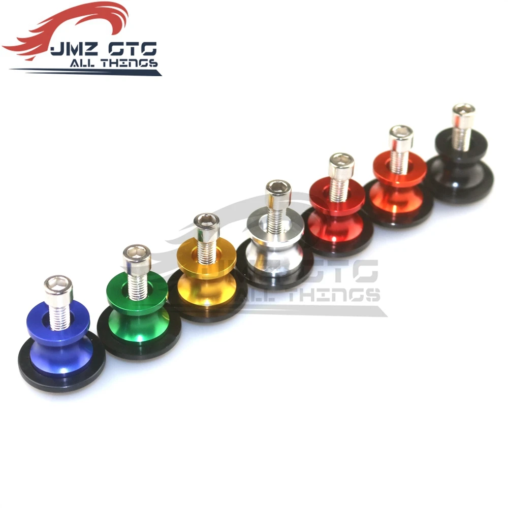 8MM Motorcycle CNC Aluminum Swingarm Spools Slider Stand Screw For Suzuk GSR GSX650F GSXR1000 GSXR600 GSXR750 GSXS1000 with | Автомобили и