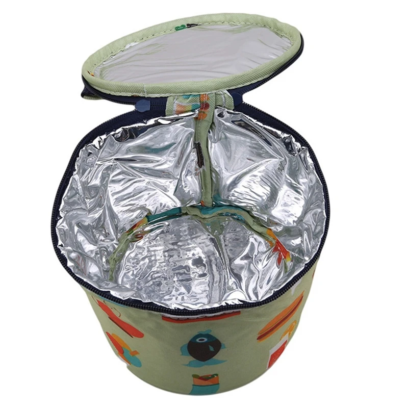 Портативный изолированный термоохладитель ланч бокс бенто сумка для хранения