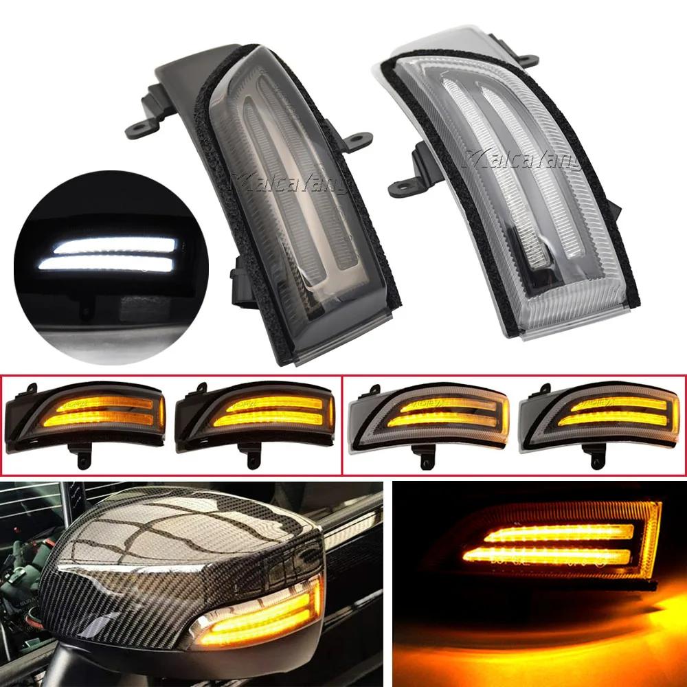 

Dynamic Blinker Car LED Turn Signal Light Mirror Sequential Lamp For Subaru WRX STI Forester Impreza Legacy Outback Corsstrek XV