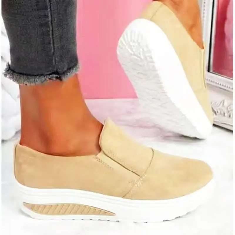

Hot Sale Women's Shoes 2021 Spring and Autumn Daily Women's Large Size Low-cut Canvas Round Toe Casual Women's Shoes