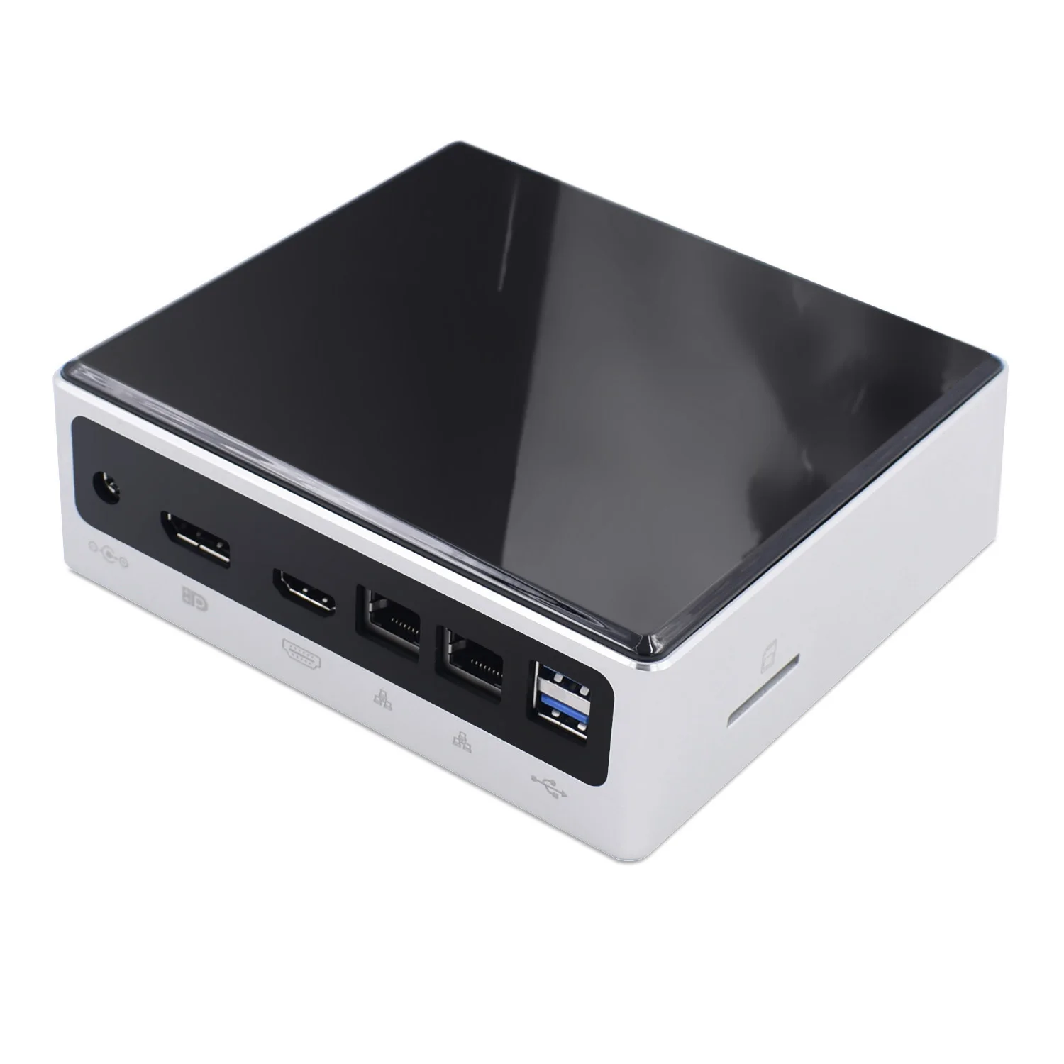 10 го поколения мини ПК i5 10210u i7 10510u 2 * DDR4 RAM Wind10 с вентилятором компьютера m.2 SSD Type C SD