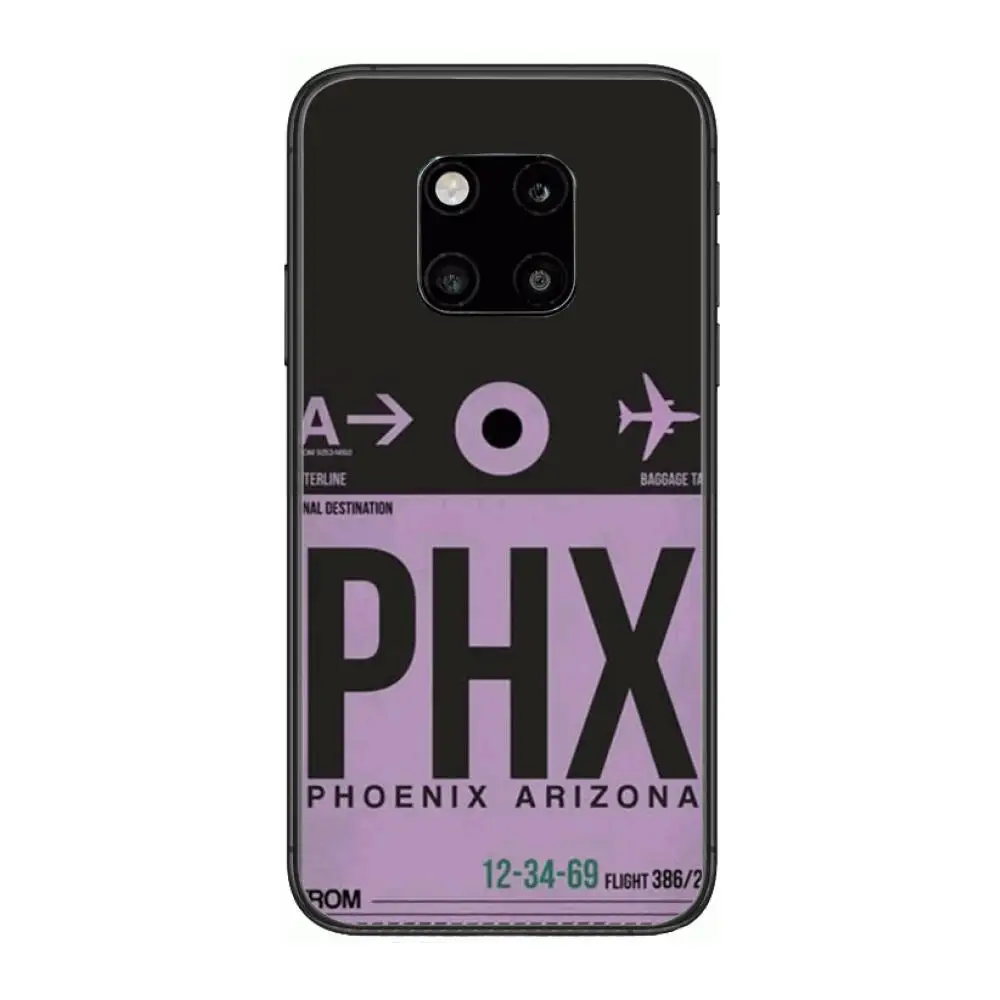 

Fashion retro label puls mobile phone case frosted protective cover soft TPU anti-drop Phone Case For Huawei mate 30 10 20 40 L