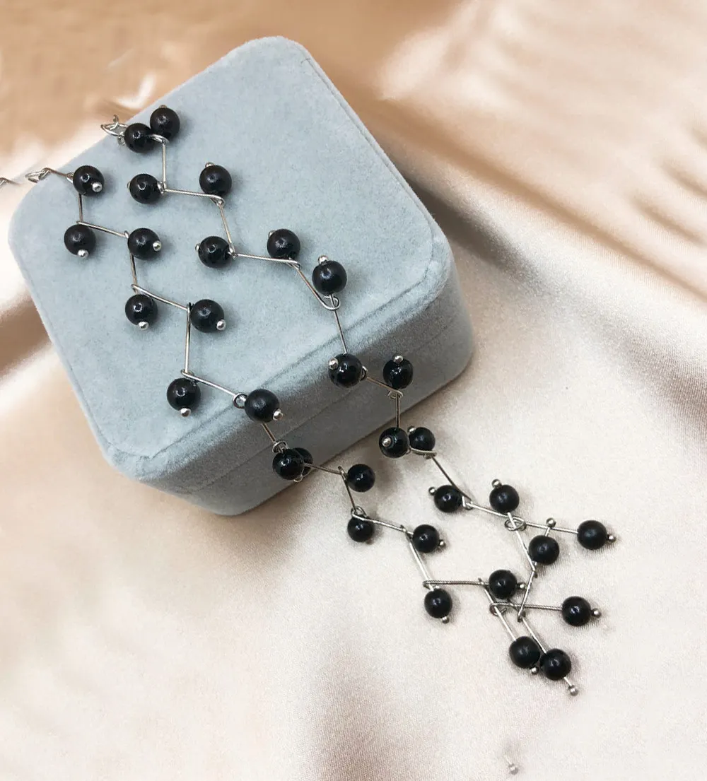 

Simple short necklace with pearl clavicle Korean personalitynecklaces for women