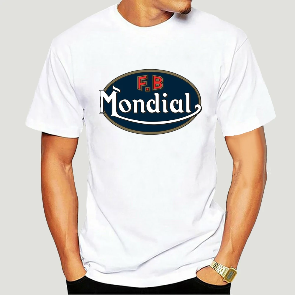 

FB Mondial T-Shirt Biker Mens Clothing Tees O-Neck Tees