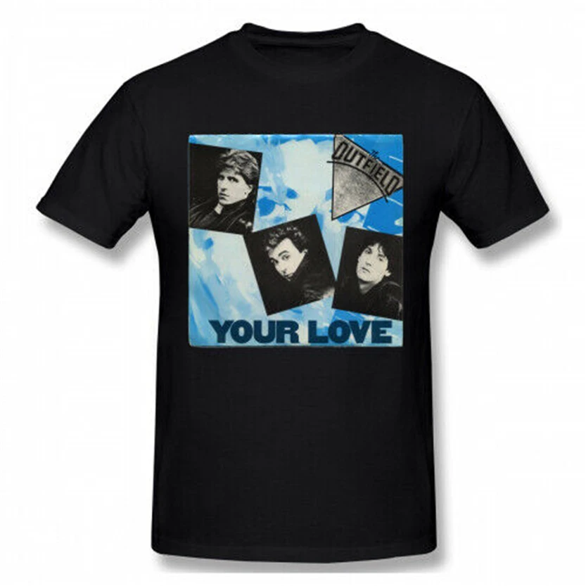 Мужские полевых группа музыка ваша любовь Тур 2019 100% хлопковая футболка с