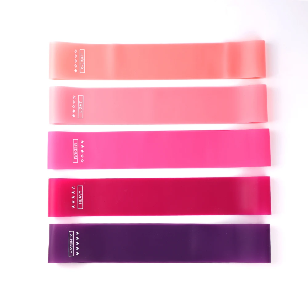 Спортивные резинки для йоги эластичная лента фитнеса растягивающаяся