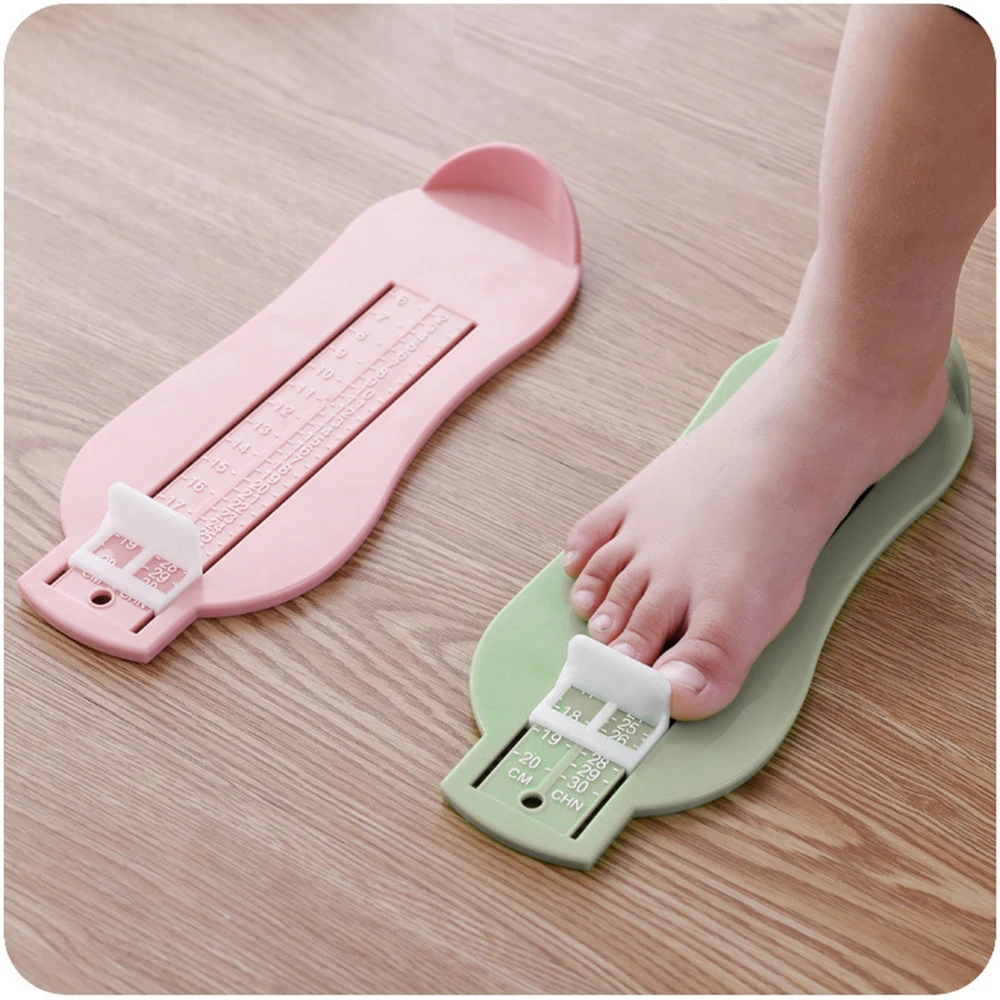 Baby Foot Ruler Kids Foot Length Measuring Device Child Shoes Calculator For Children Infant Shoes Fittings Gauge Tools images - 6