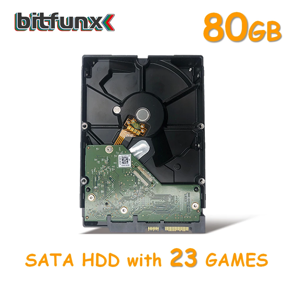 SATA HDD 80GB 3,5 ''SATA жесткий диск HDD внутренний 80 Гб/320 ГБ/500 Гб/1 ТБ/2 ТБ для PS2 с установленными играми - Цвет: SATA HDD 80GB