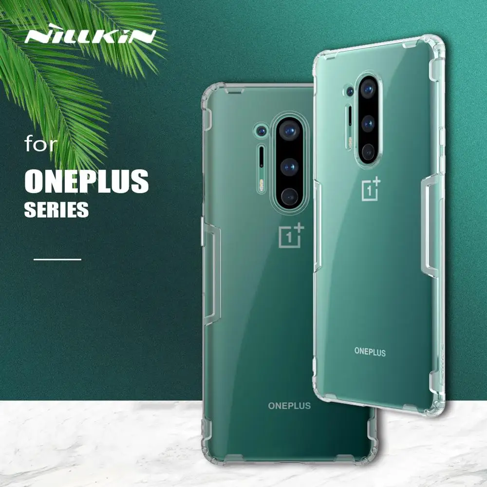

Чехол Nillkin из ТПУ для Oneplus 8 7T 7 Pro, Ультратонкий чехол для телефона чехол, мягкий на ощупь силиконовый чехол для Oneplus 8 7T 7 Pro 5T, прозрачный чехол