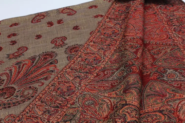 Women's 40% Silk 60% Wool Warm Winter Long Big Scarf Shawl Wrap Neckerchief 172X70cm 67&quotx27&quot HS007 | Аксессуары для