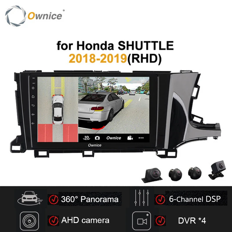 Ownice 9-дюймовый 2 din Android 9 0 автомобильный радиоприемник стерео для Honda SHUTTLE 2018 2019 RHD O