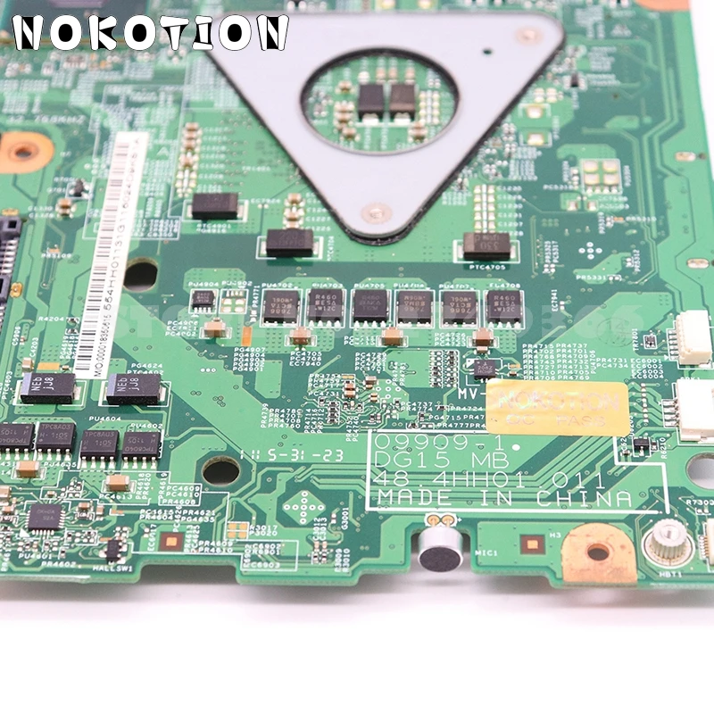 Материнская плата NOKOTION CN-052F31 052F31 52F31 для ноутбука Dell Insprion 15R N5010 материнская 48.4HH01.011