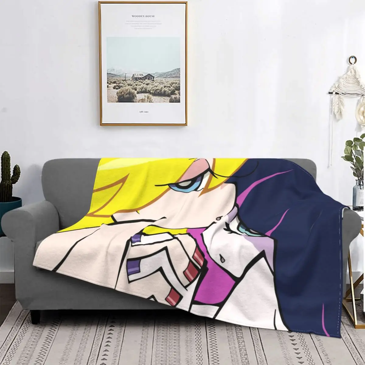 

Panty And Stocking With Garterbelt Carpet Hot Bed Blanket Bed Covers Luxury Blanket Blanket Flannel Blanket