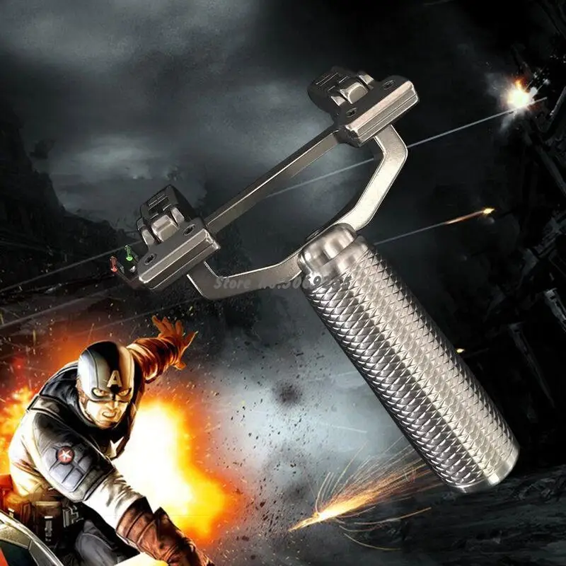 Стальная большая Рогатка из нержавеющей стали 304 для самостоятельного