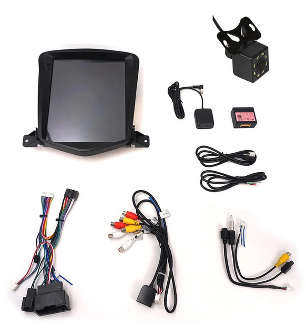 

Vertical Screen 10.4-inch Android 9.0 Car Multimedia Player GPS Navigation Reversing Image Camera for 2009-2015 Chevrolet Cruze