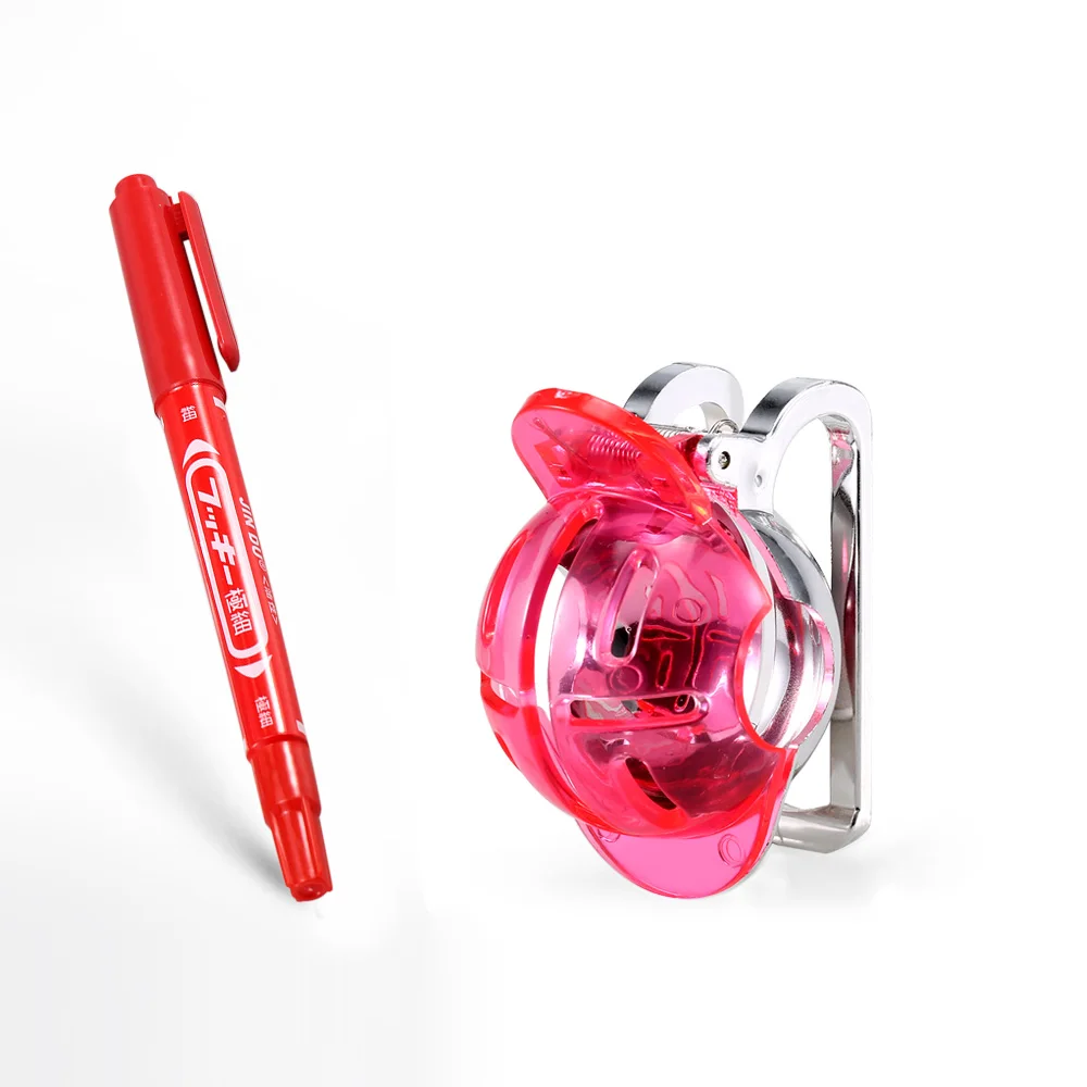 Шариковая линия для гольфа маркерная подкладка с ручкой инструмент маркировки и выравнивания|Обучение