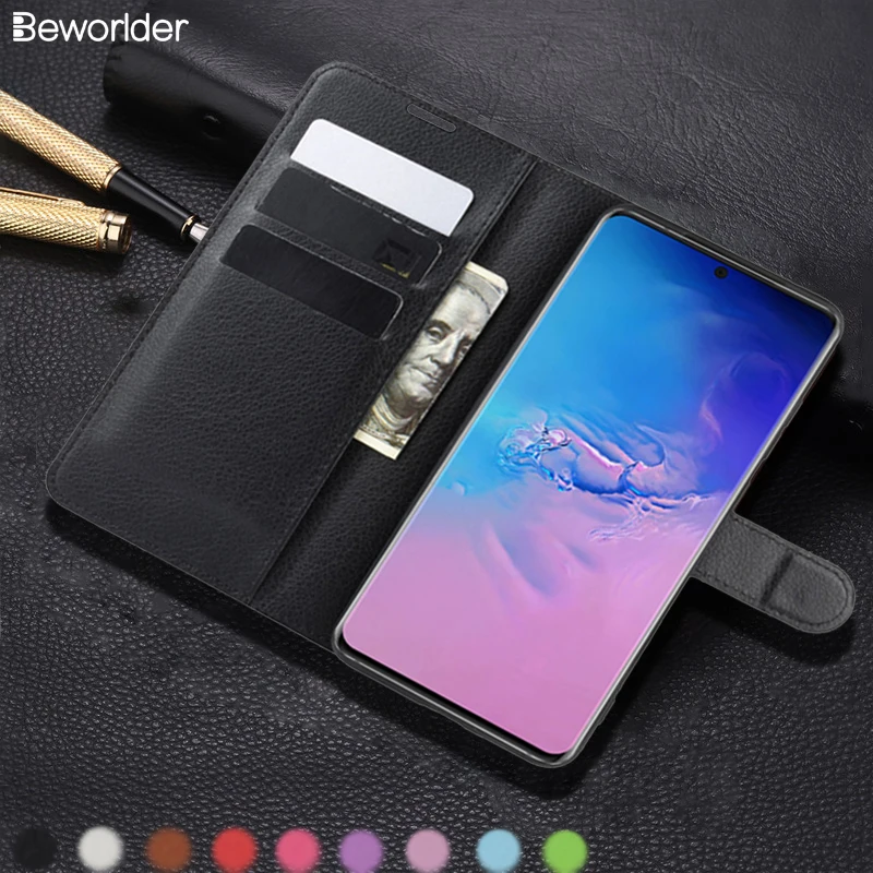 Чехлы S20 для Samsung Plus чехлы флип-бумажник с рисунком из личи ПУ кожа телефонов Ultra