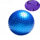 Мячи для йоги, фитнеса, тренажерного зала, пилатеса, тренировки, точечного массажа, йоги, баланса