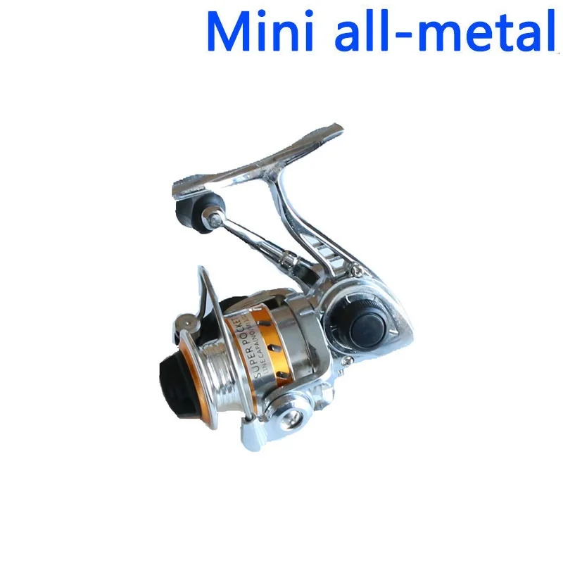 Мини спиннинговая Рыболовная катушка ультра светильник Высокая прочность 2020