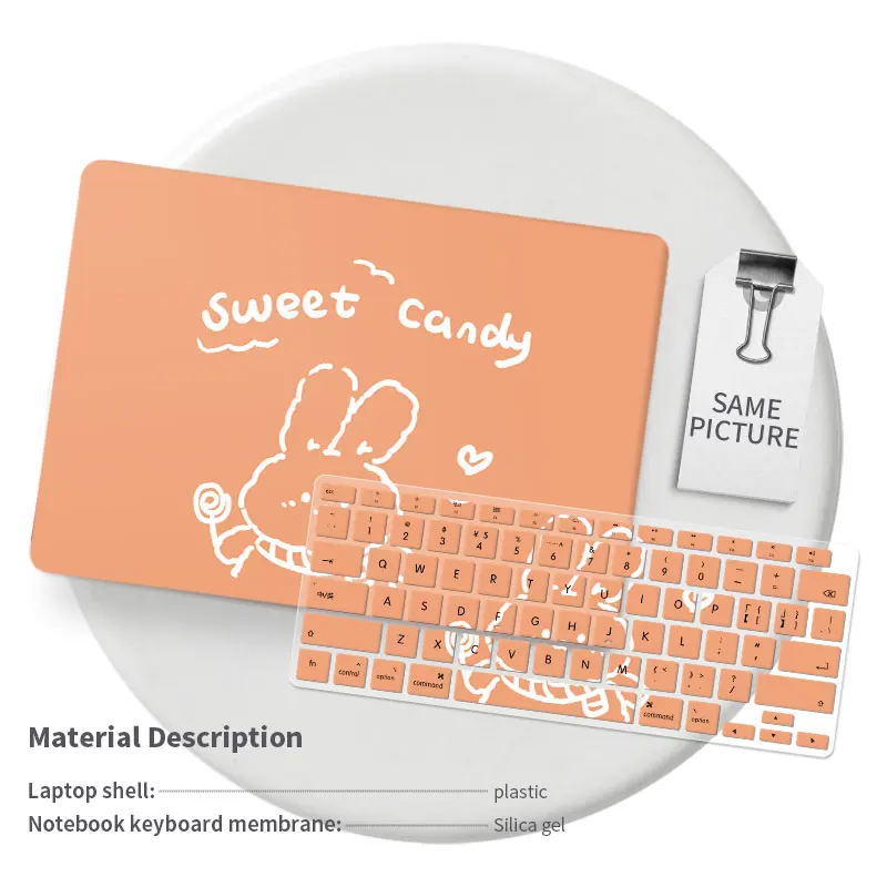 Cartoon Laptop Shell Macbook Case Keyboard Cover For Pro13 11 15 A2289 A2179 A2337 A2338 A2141Hard Sleeve | Компьютеры и офис