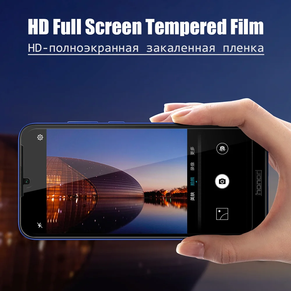 Закаленное стекло для Huawei Y9 Prime 2019 Y6 Y7 Pro 2018 Y5 Y 6 5 7 изогнутое полное покрытие