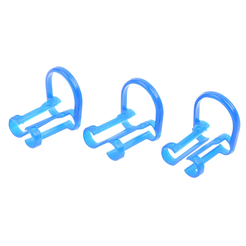 

20 Pcs Disposable Blue Cotton Roll Holder Clip High Quality Orthodontic Supplies Dental Dentist Holder Set