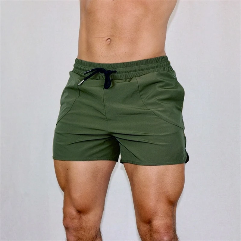 

New 2021 muscle brothers men's shorts fitness shorts quick drying sports leisure shorts three beach pants