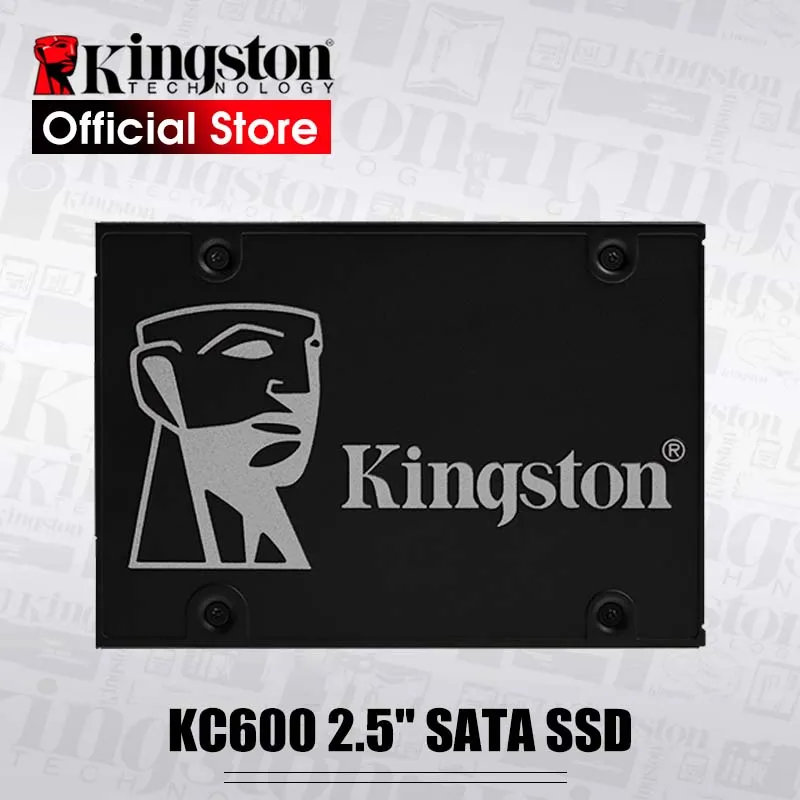 Внутренний твердотельный накопитель Kingston KC600 SSD 256 ГБ 512 2 5 дюйма SATA III HDD жесткий