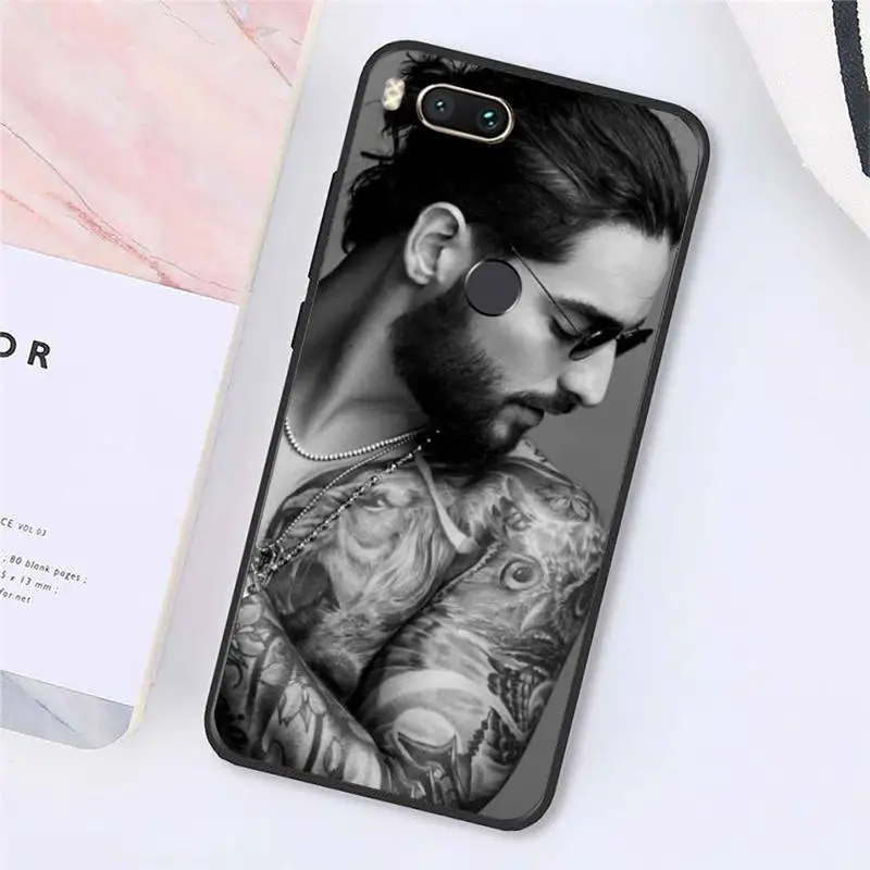

Colombian singer Maluma Phone Case For Xiaomi Redmi note 7 8 9 t max3 s 10 pro lite cover funda coque shell