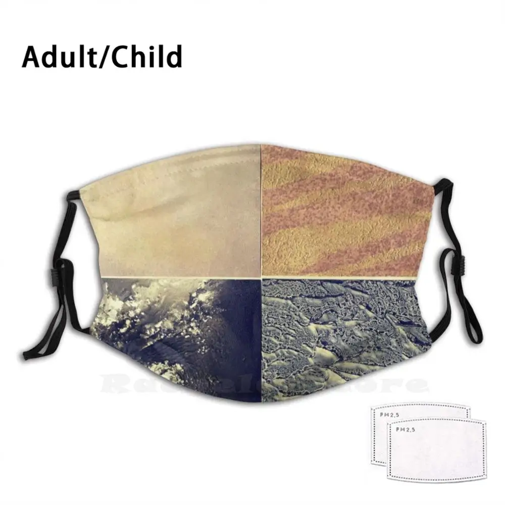Четыре в одном маска Pm2.5 фильтр моющиеся для взрослых и детей DIY эксперимент