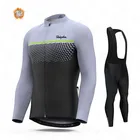 Новое поступление, зимний комплект теплого флисового велосипедного Джерси Ralvpha 2021, гоночные велосипедные костюмы, одежда для велоспорта