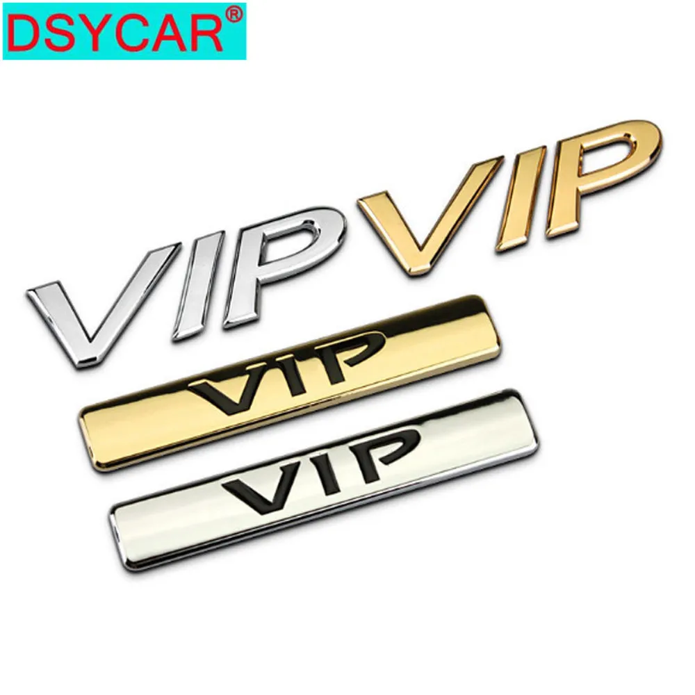 DSYCAR 1 шт. 3D металлический vip автомобиль боковое крыло задний багажник эмблема