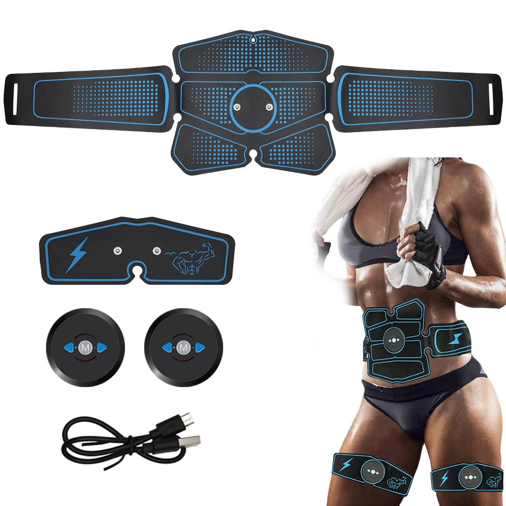 Электрический массажер для тела фитнес оборудование брюшного пресса домашнего