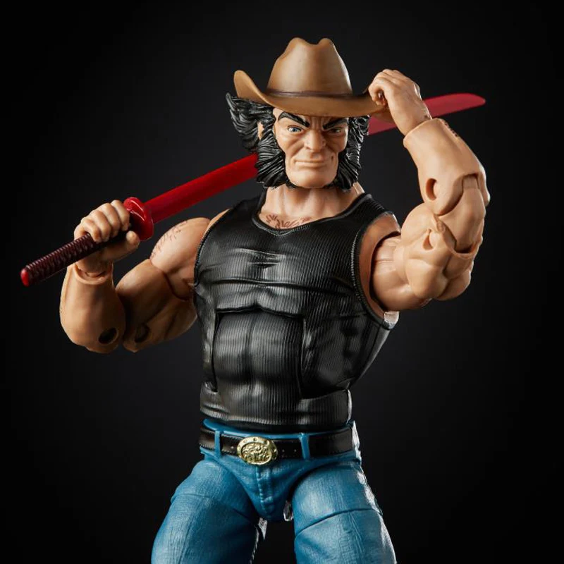 

Original Hasbro Marvel X-Men Legends Series Wolverine Anime Figure 80 Years Collection Action Figures Model Gift Toys for Boys