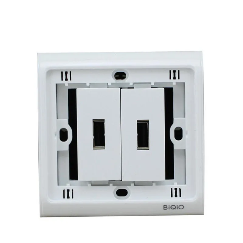 JSJ N86-902 + 602AK two USB2.0 panel solderless line information outlet | Электроника