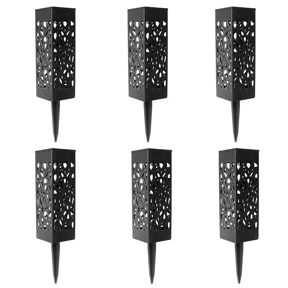 Водонепроницаемые садовые светодиодные фонари на солнечной батарее 6/8