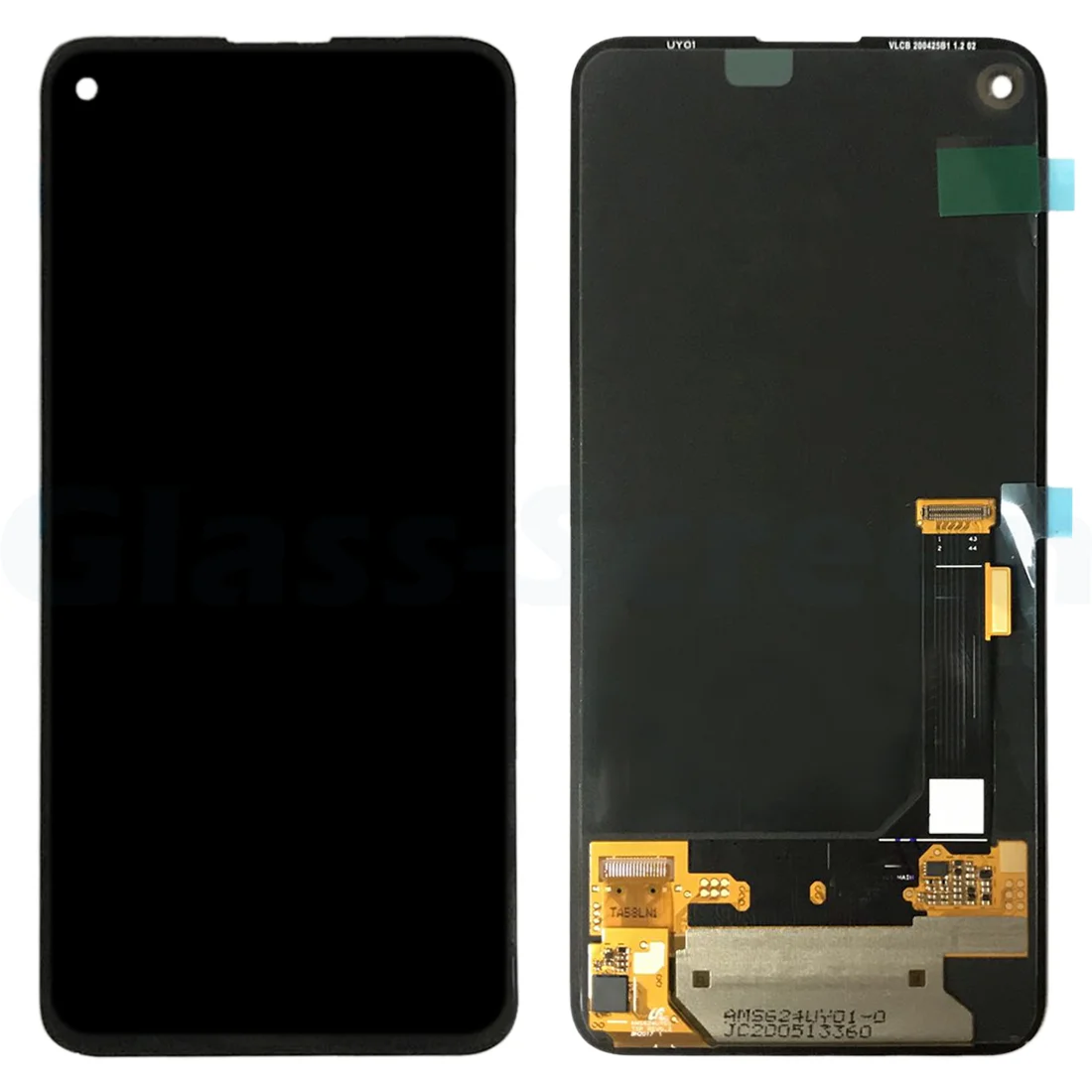 Pantalla t&aacute;ctil LCD para Google Pixel 4A, 5G, G025E, G025I, G6QU3, color negro, AMOLED Original-0