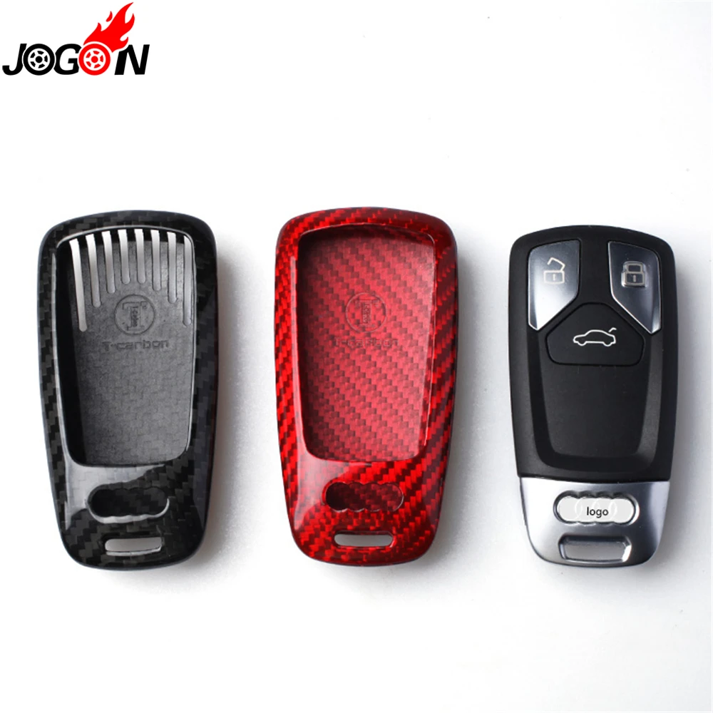 Защитная оболочка из углеродного волокна для дистанционного ключа чехол Audi A4 A5 S4