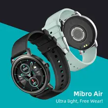 Mi-bro Air Smart Sports Watch Sleep Monitor Multi Language IP68 Waterproof Fitness Wearable Device Heart Rate Tracker