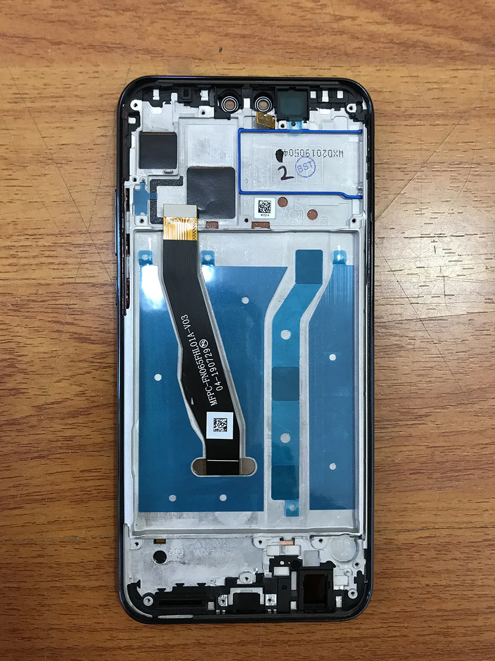 6 5 &quotОригинал ААА с рамкой ЖК дисплеем для Huawei Y9 2019 дисплей сенсорным экраном