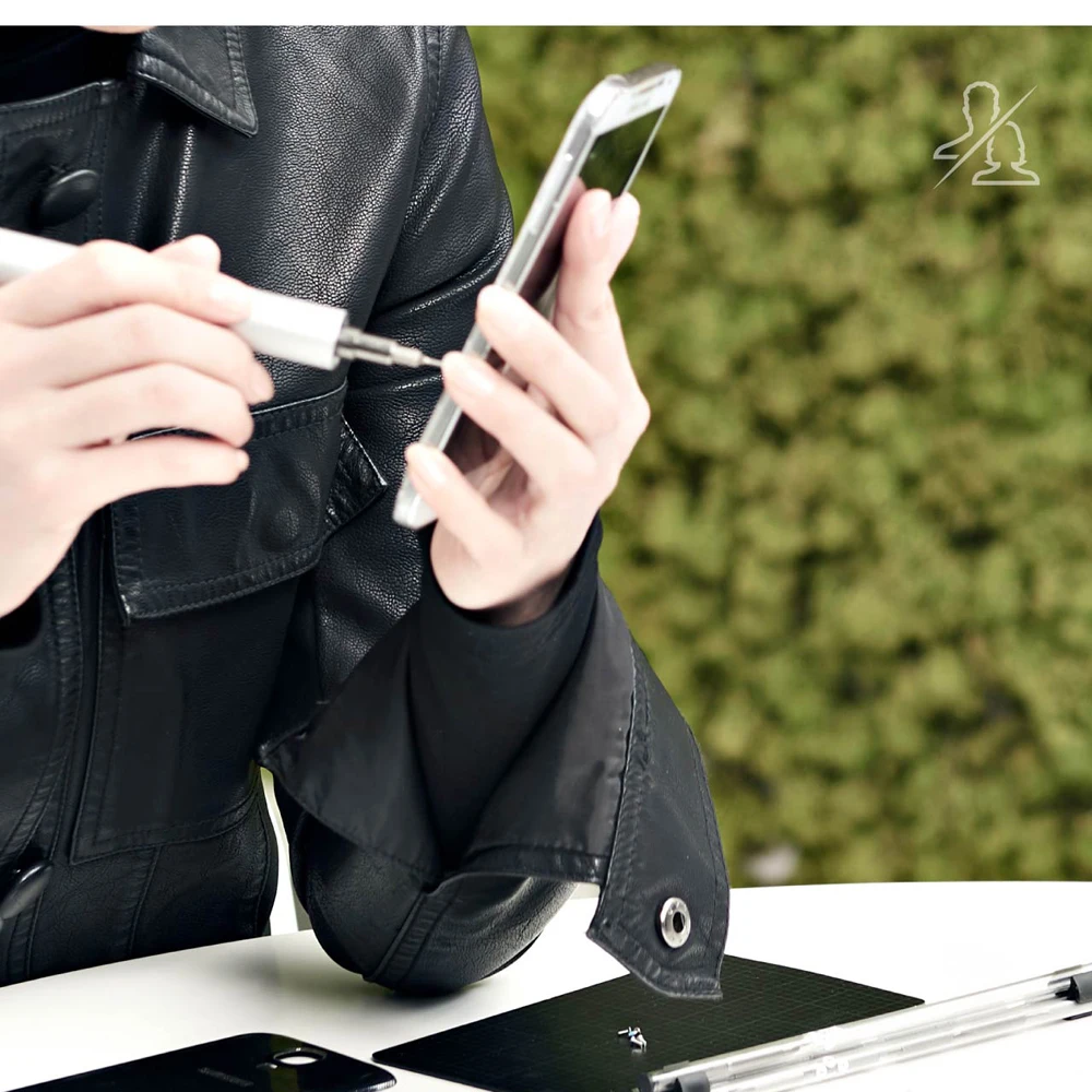 new wowstick 1p 1fs precision mini cordless electric screwdriver with 2 batteries for battery mobile phone camera repair tools free global shipping