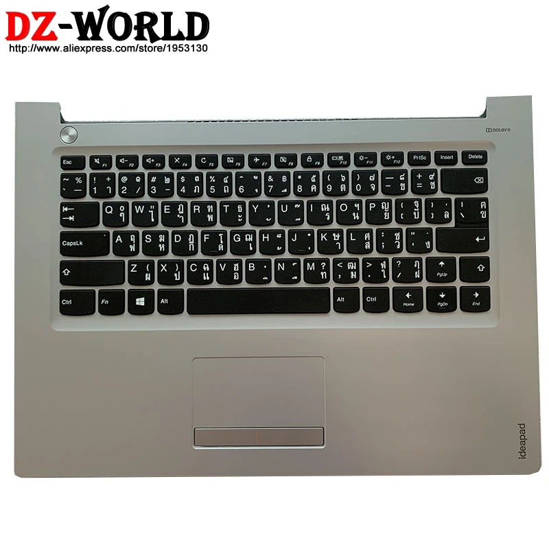 

New/Origl Shell C Cover Palmrest Upper Case With TH Thai Keyboard Touchpad for Lenovo Ideapad 310-14IKB ISK Laptop 5CB0M29419