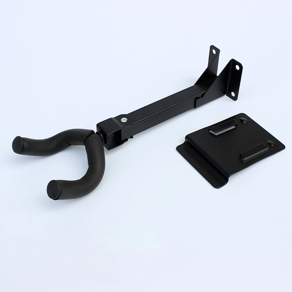 Вращающаяся вешалка для гитары укулеле настенное крепление с нескользящим