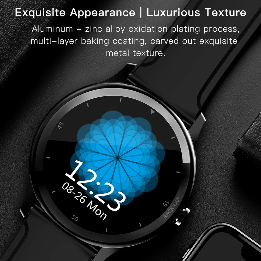 

Smart Watch Full Touch IP68 Waterproof Smartwatch Bluetooth APP Control Men Women Watch Calls Heart Rate Monitor Sports Function