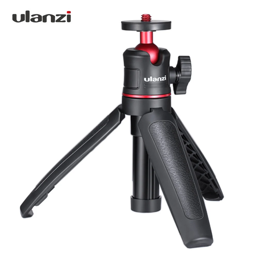 

Ulanzi MT-08 Foldable Mini Tripod Mount 1/4'' Tripod Monopod Hand Grip Universal for DSLR Android iPhone Smartphone Vlog Tripod
