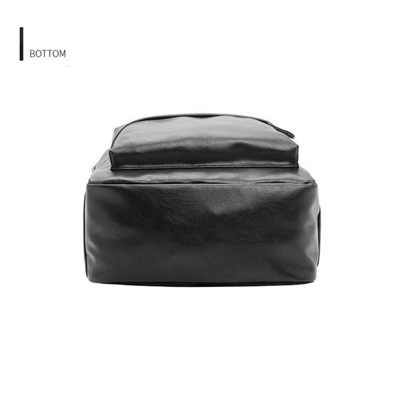 Деловые повседневные Рюкзаки дорожная сумка черные мужские Наплечные Сумки из