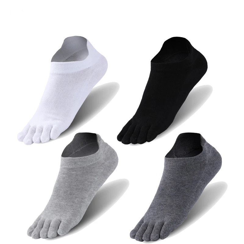 

Summer Cotton Toe Socks Men Boy To Protect Ankle Socks Five Finger Socks Compression Mesh Crew Boat Socks
