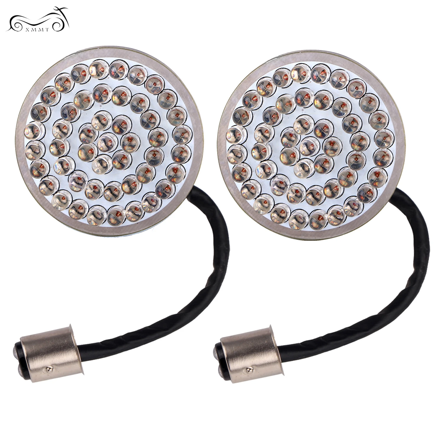 2 &quot1157 пуля светодиодный красный бег тормоза поворота вставки огни для Harley Sportster